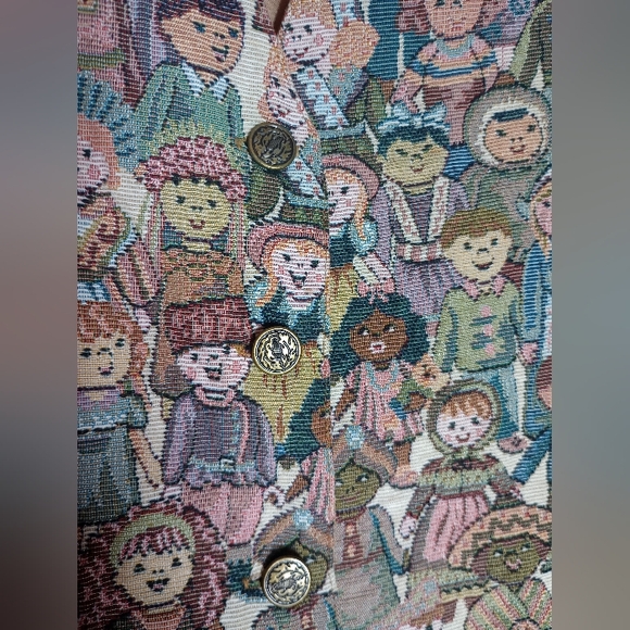 Nadia Rima Multicolor Patterned Vest - Picture 2 of 4